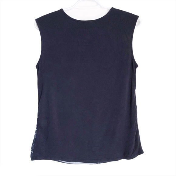 RW&CO. Sleeveless Dandelion Crochet Blouse Top - Picture 4 of 9